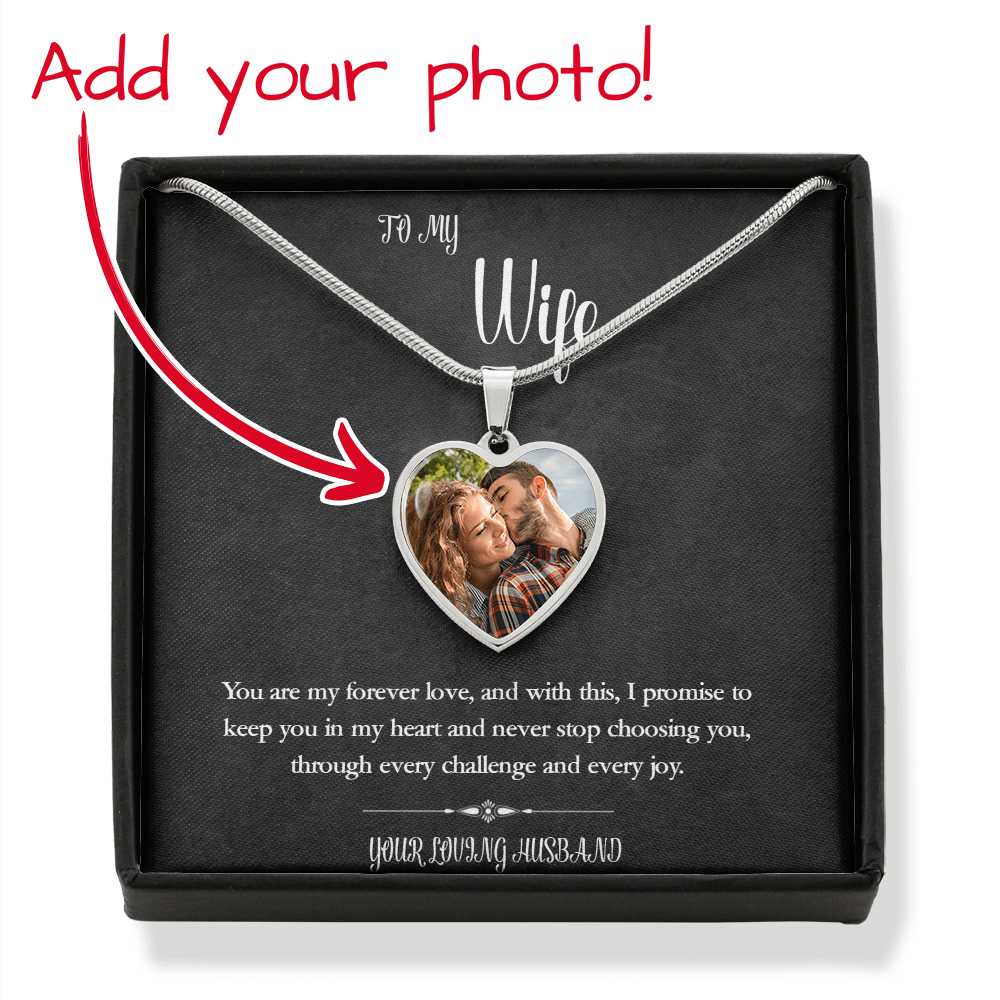 Love Locked Photo Pendant