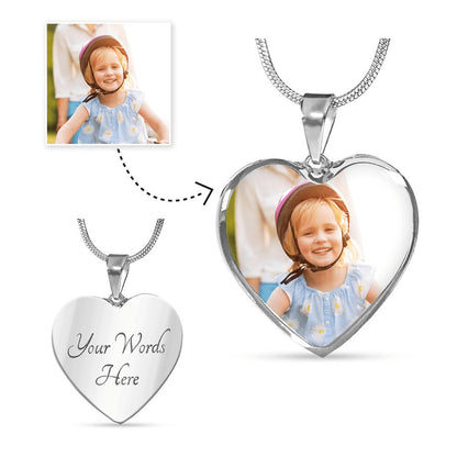 Love Locked Photo Pendant