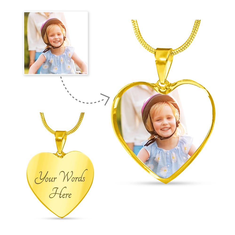 Love Locked Photo Pendant